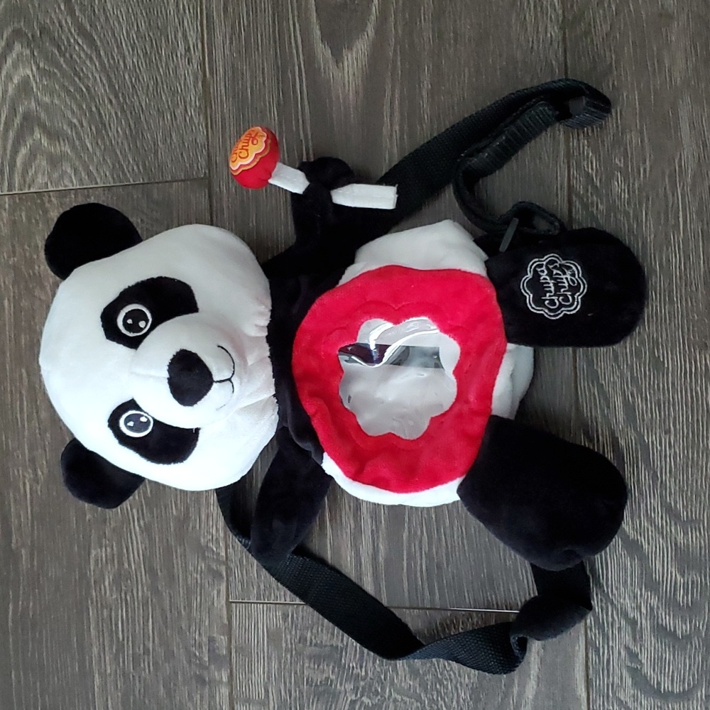 🍭🐼 Chupa Chups Panda Backpack Bag Limited Edition 11" Plush